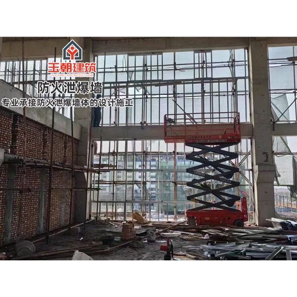 莱州泄爆墙板生产供应 化工纤维增强水泥板泄压泄爆墙施工免费设计